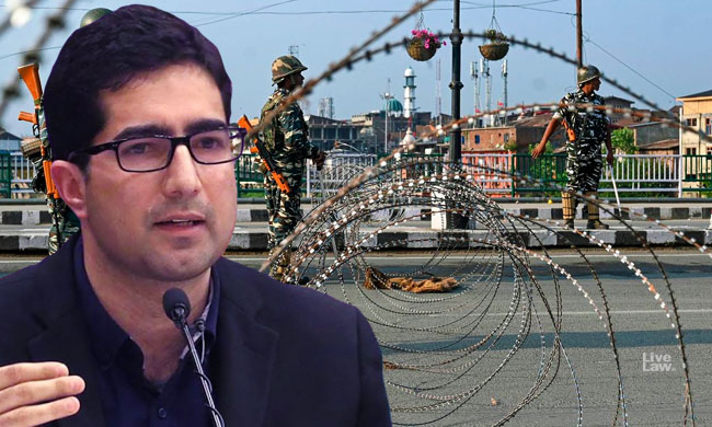 Shah Faesal Was Detained Under a Valid Law and By a Competent Authority: J&K Govt Tells Delhi HC