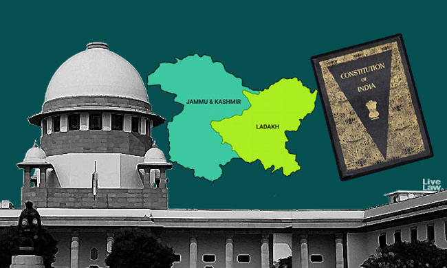 J&K Petitions : When SC Feels Unburdened By The Constitution