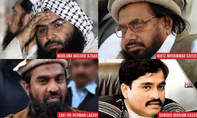 Masood Azhar, Hafiz Saeed, Zaki Lakhvi And Dawood Ibrahim Notified As Terrorists Under The New UAPA [Read Notification]