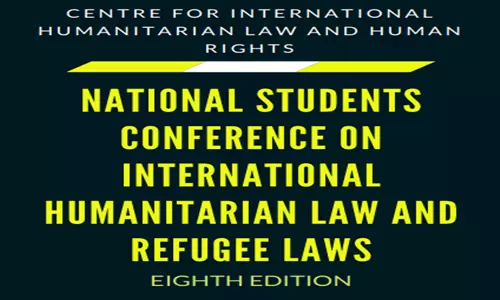 Call For Papers: Conference On International Humanitarian And Refugee Laws At Nirma University, Ahmedabad