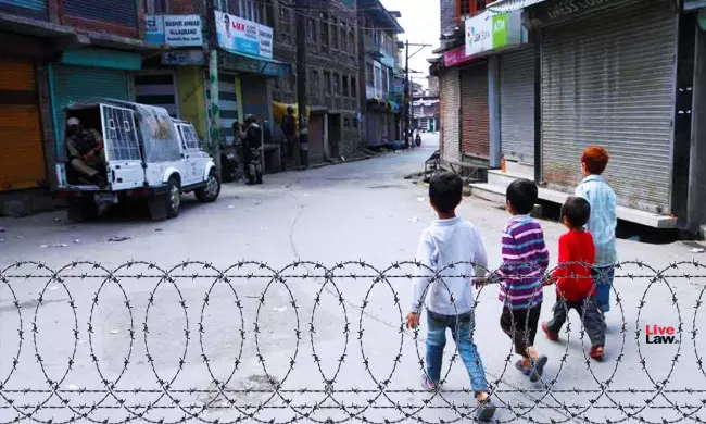 SC Accepts JK Juvenile Justice Committees Findings Against Allegations Of Illegal Detention Of Children In Kashmir