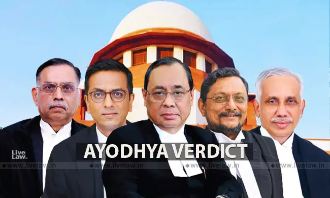 [Breaking] [Ayodhya] : SC Allows Temple Construction In Disputed Land; Alternate Plot Of 5 Acres For Mosque [Read Judgment]