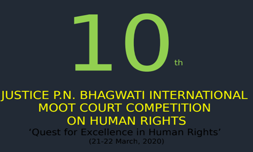 10th Justice P.N. Bhagwati International Moot On Human Rights At Bharati Vidyapeeth, Pune