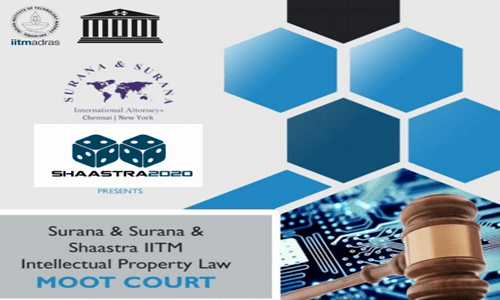 Surana & Surana And IITMs IP Law Moot Court, 2020