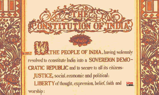 The Constitution : A Living Character