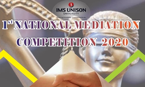 National Mediation Competition At IMS Unison University, Dehradun