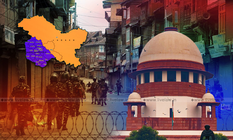 [BREAKING] SC Issues Notice On Plea For Restoration Of 4G Internet Services In J&K Amid Lockdown
