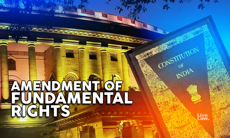 Constitutional Amendment And Fundamental Rights [Explainer]