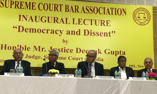 Majoritarianism Is Antithesis to Democracy: Justice Deepak Gupta Speaking On Democracy And Dissent [LIVE-Updates]