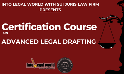 Online Certification Courses On Advanced Legal Drafting