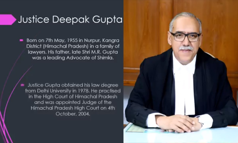 The Scales Of Justice Have To Be Weighed In Favour Of The Underprivileged: Full Text Of Justice Deepak Guptas Farewell Speech