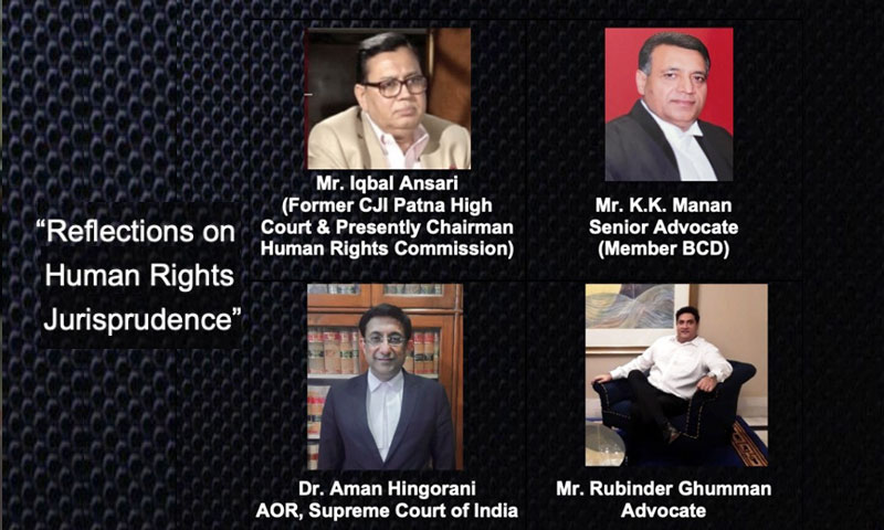 Webinar On  Reflections On Human Rights Jurisprudence 