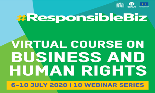 Oxfam-HURBA Business And Human Rights Course 2020