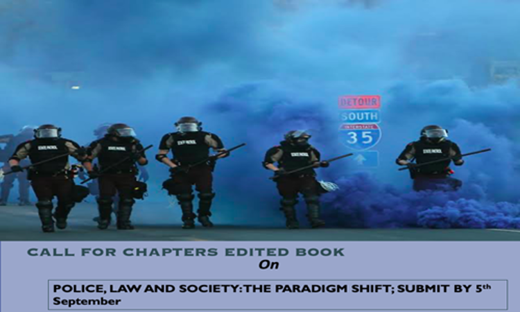 Call For Chapters: Edited Book On Police, Law And Society