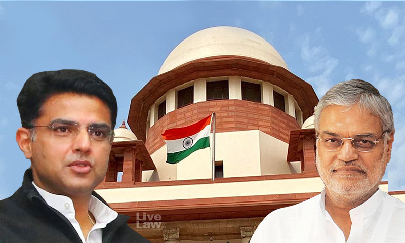 Rajasthan Assembly Speaker Moves SC Against HC Order Requesting Speaker Not To Decide On Disqualification Proceedings Against Sachin Pilot & Other  MLAs [Read Petition]