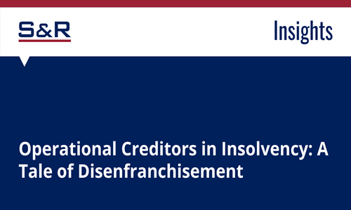 Operational Creditors In Insolvency: A Tale Of Disenfranchisement