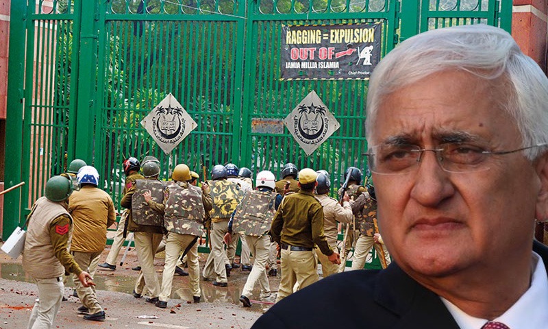 Jamia Violence: Police Cannot Become A Judge In Its Own Cause, Sr Adv Khurhsid Urges Delhi HC To Order Independent Probe