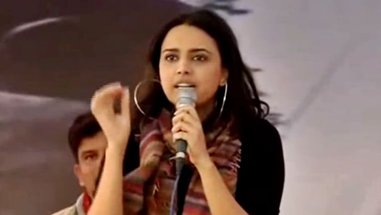 Plea Seeking Consent To Contempt Proceedings Against Swara Bhaskar Misconceived: SG Declines Consent Citing AGs Decision