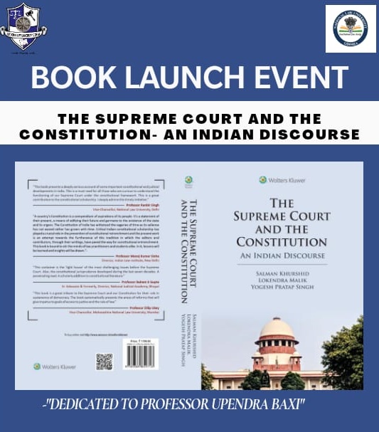 Book Launch: The Supreme Court & The Constitution [19th Oct]