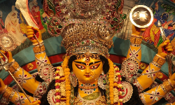 Calcutta High Court, disrespect, goddess Durga, display shoes, puja pandal, Justice Kausik Chanda, Calcutta High Court, disrespect, goddess Durga, display shoes, puja pandal, Justice Kausik Chanda,