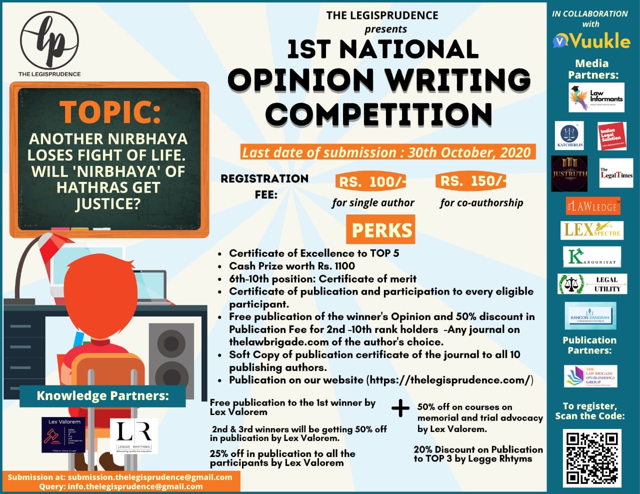 The Legisprudences 1st National Opinion Writing Competition