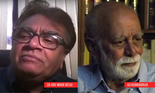 Preventive Detention Mihir Desai K G Kannabira