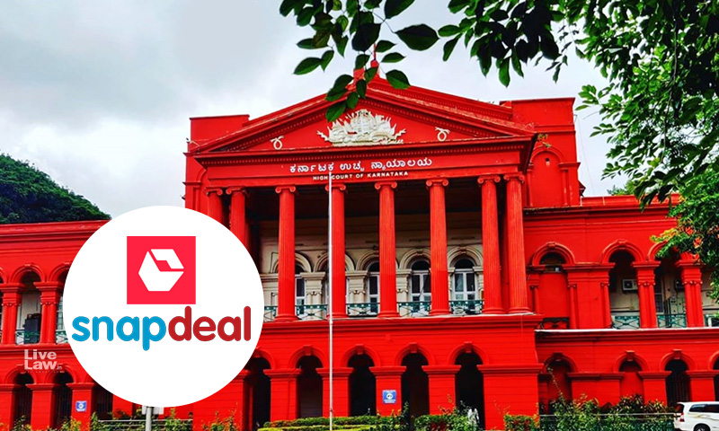 Intermediary Not Liable For Actions Of Vendors: Karnataka High Court Quashes Criminal Case Against Snapdeal For Sale Of Drugs Without License