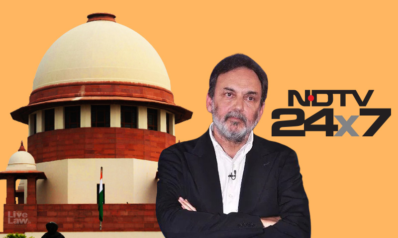 Breaking: Supreme Court Stays Recovery Of Rs. 27 Cr Penalty Imposed On NDTV, Prannoy Roy And Radhika Roy By SEBI
