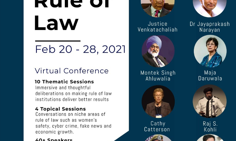 Conference On Rule Of Law By Indian Democracy At Work [Registrations Open]