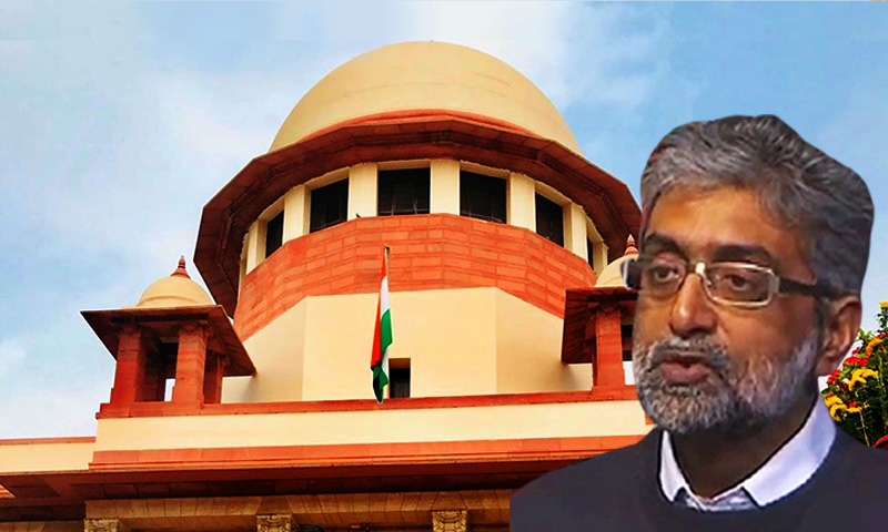 Whether Period Of Unlawful Custody Should Be Considered For Default Bail?SC To Hear Gautam Navlakhas Plea On March 22