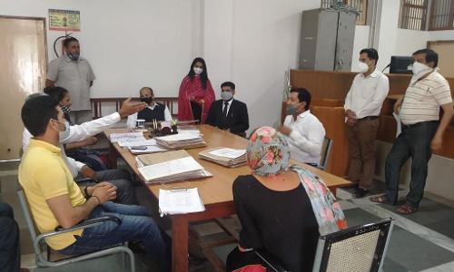 Haryana State Legal Services Authority Holds Lok Adalat