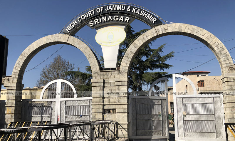 Bank Account Of Any Of The Relatives Of An Accused Can Be Seized U/S 102 CrPC: Jammu & Kashmir & Ladakh High Court
