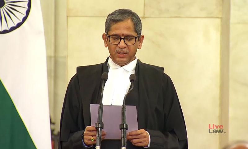 Breaking: Justice NV Ramana Takes Oath As 48th Chief Justice Of India