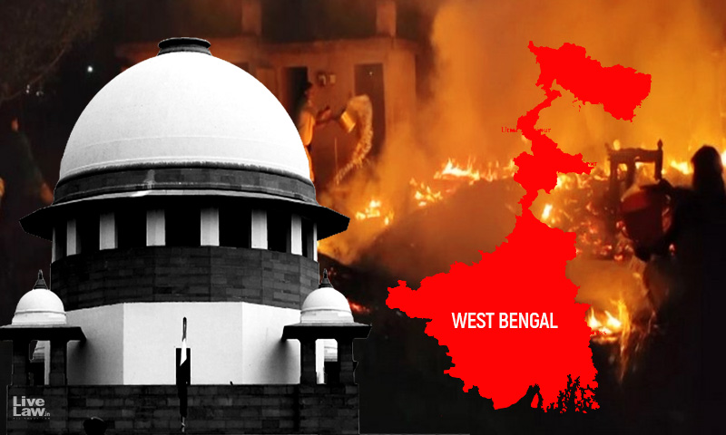 FIRs Registered, 6 Persons Arrested : West Bengal Govt Tells Supreme Court In Plea For SIT Probe On Killings Of 2 BJP Workers
