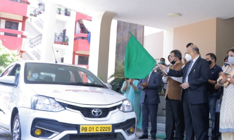 Haryana State Legal Services Authority Launches Oxygen On Wheels For COVID Relief