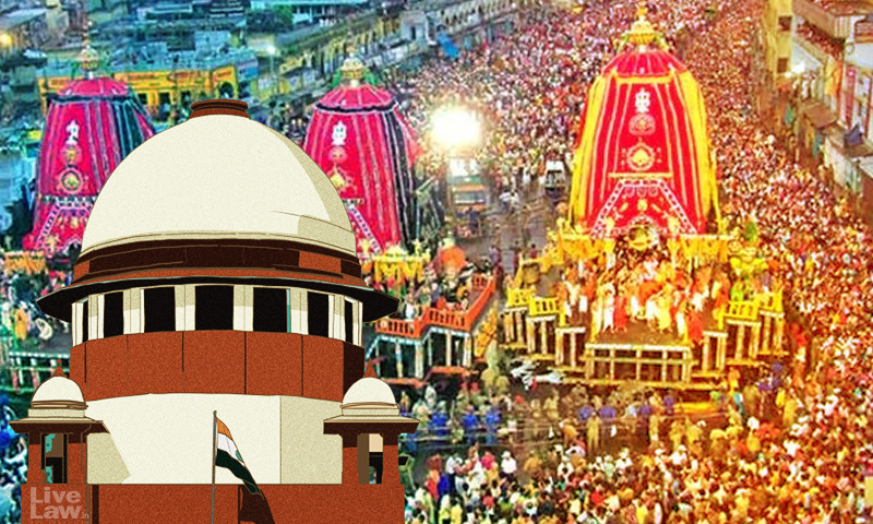 [ BREAKING]Hope God Will Allow Rath Yatra Next Year: Supreme Court Refuses To Allow Rath Yatras In Odisha In Places Other Puri Jagannath Temple