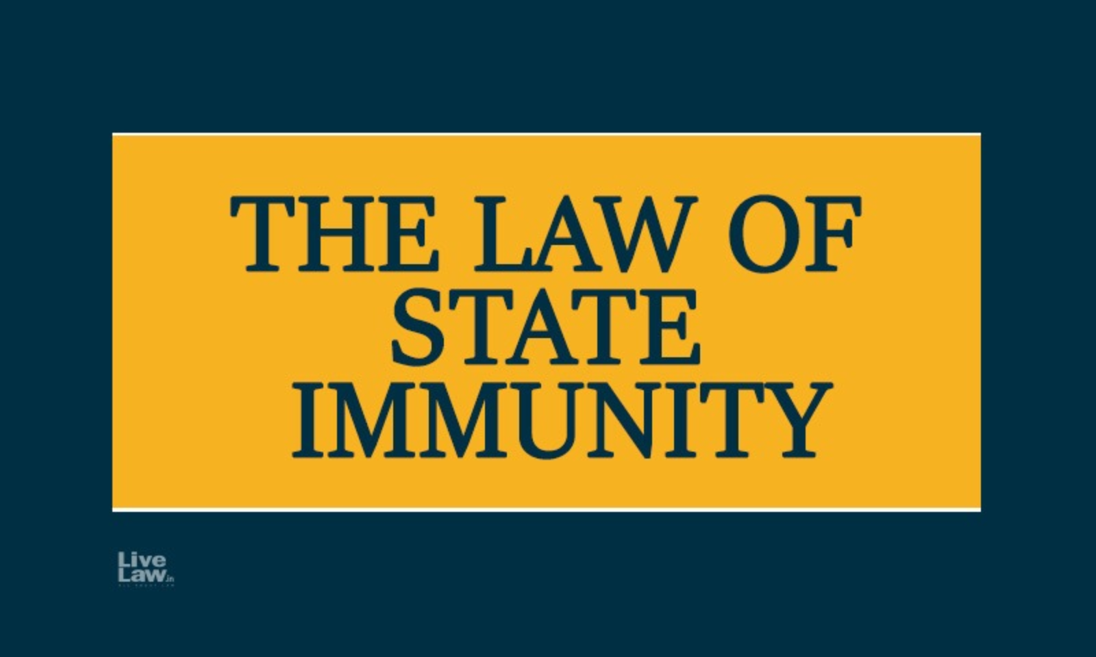 The Concept Of State Immunity In India Section 86 Of Cpc