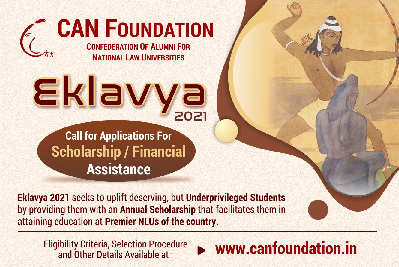 CAN Foundation Announces 3rd Edition Of Project Eklavya To Support Undergrads In NLUs