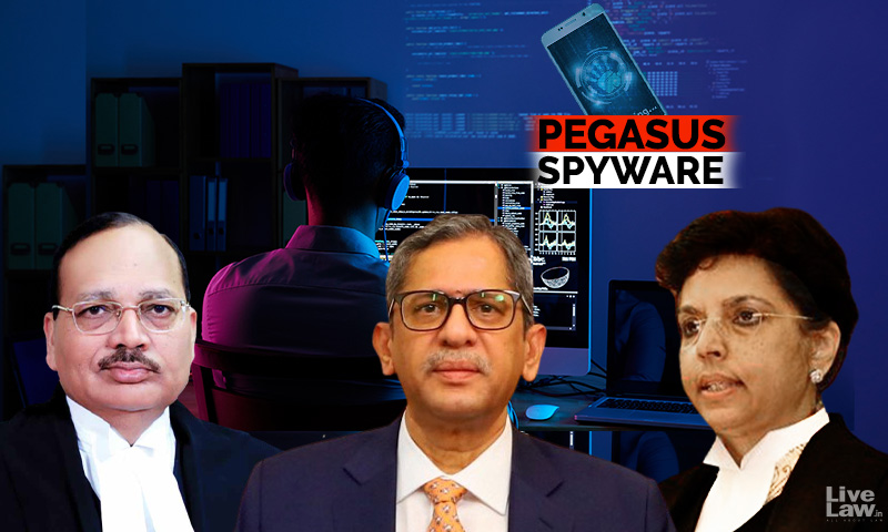 BREAKING : Supreme Court Constitutes Independent Expert Committee To Probe Pegasus Snooping Allegations