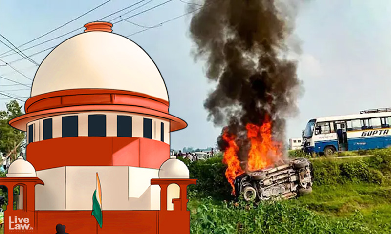 Lakhimpur Kheri Case : Supreme Court Suo Motu Grants Interim Bail To 4 Accused In Cross-FIR While Granting Interim Bail To Ashish Mishra