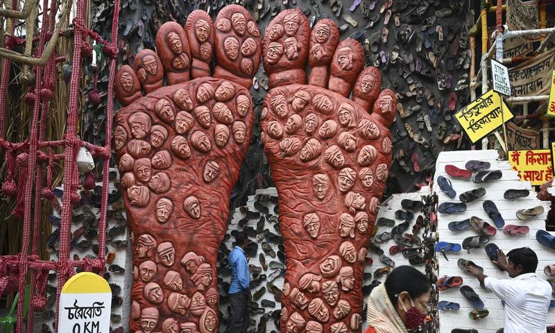 Calcutta High Court Refuses Relief On Plea Alleging Disrespect Of Goddess Durga By Alleged Display Of Shoes In Puja Pandal