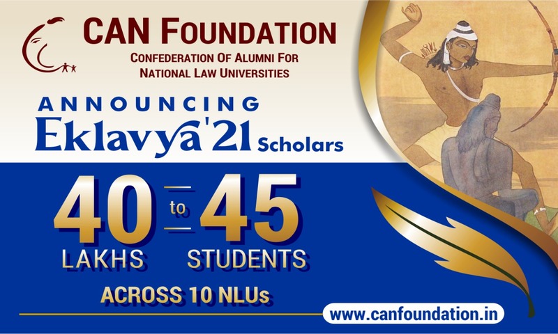 CAN Foundation Announces Scholars Under Eklavya 2021: 40 Lakhs Distributed To 45 Students Across 10 NLUs