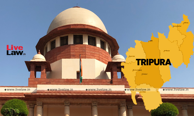 Show Security Arrangements For Municipal Elections By 12.45 PM Today : Supreme Court Directs Tripura Govt