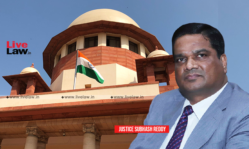 Regional Court Of Appeals May Solve Pendency Issue Of Supreme Court To Some Extent : Justice Subhash Reddy