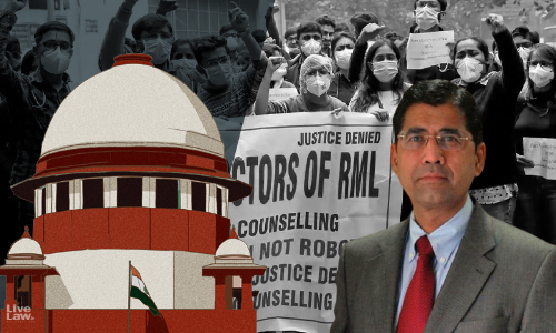 Adopt Rs 2.5 Lakh Cut-Off If EWS Is To Be Implemented : Arvind Datar To Supreme Court In NEET-PG Counselling Case