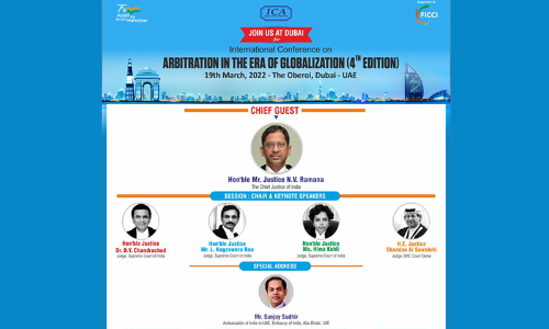 International Conference: Arbitration In The Era Of Globalization (The Fourth Edition)[ 19th March 2022]