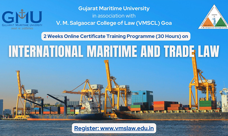 GMU And VMSCL Introduce Online Course On Maritime Law
