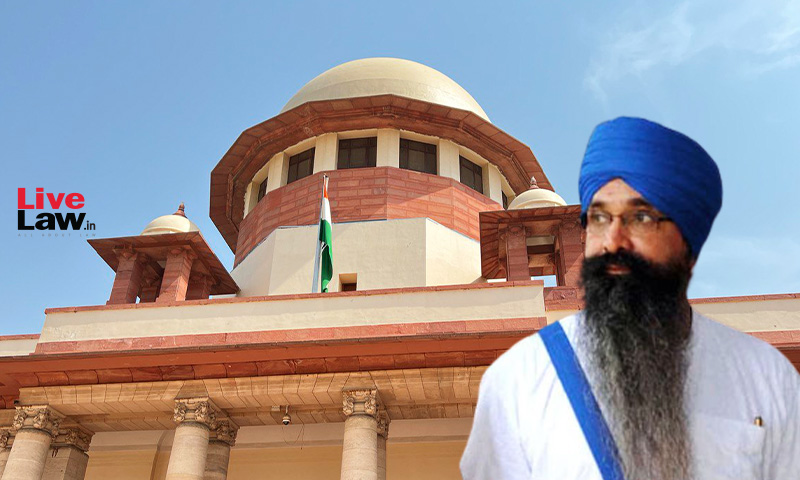 Supreme Court Pulls Up Centre For Not Deciding Mercy Petition Of Death Row Convict Balwant Singh Rajoana Within Time Limit