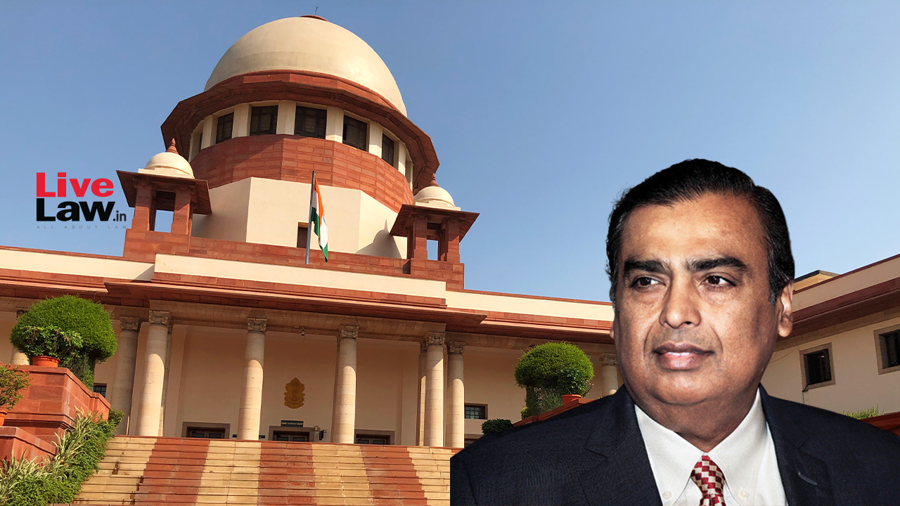 Supreme Court Stays Tripura HC Order Calling For MHA Files On Security Cover To Mukesh Ambani & Family