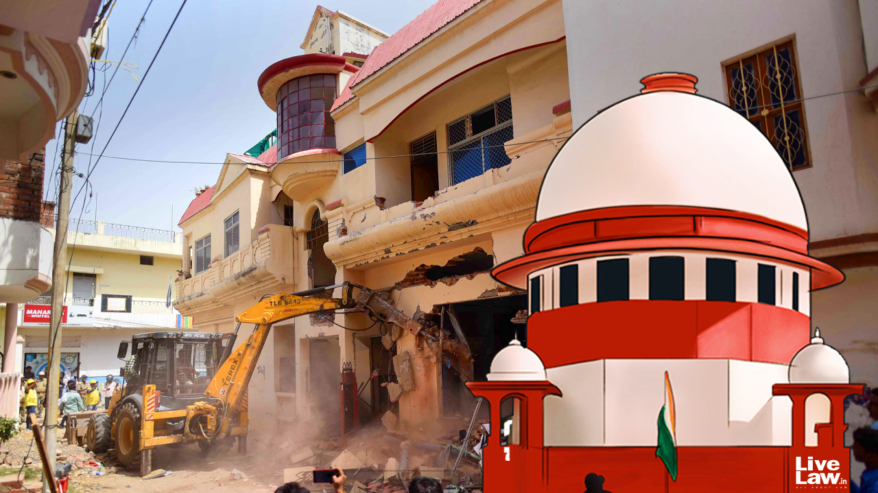 UP Demolitions- Supreme Court Hearing On Jamiat Ulama-I-Hinds Plea -Live Updates